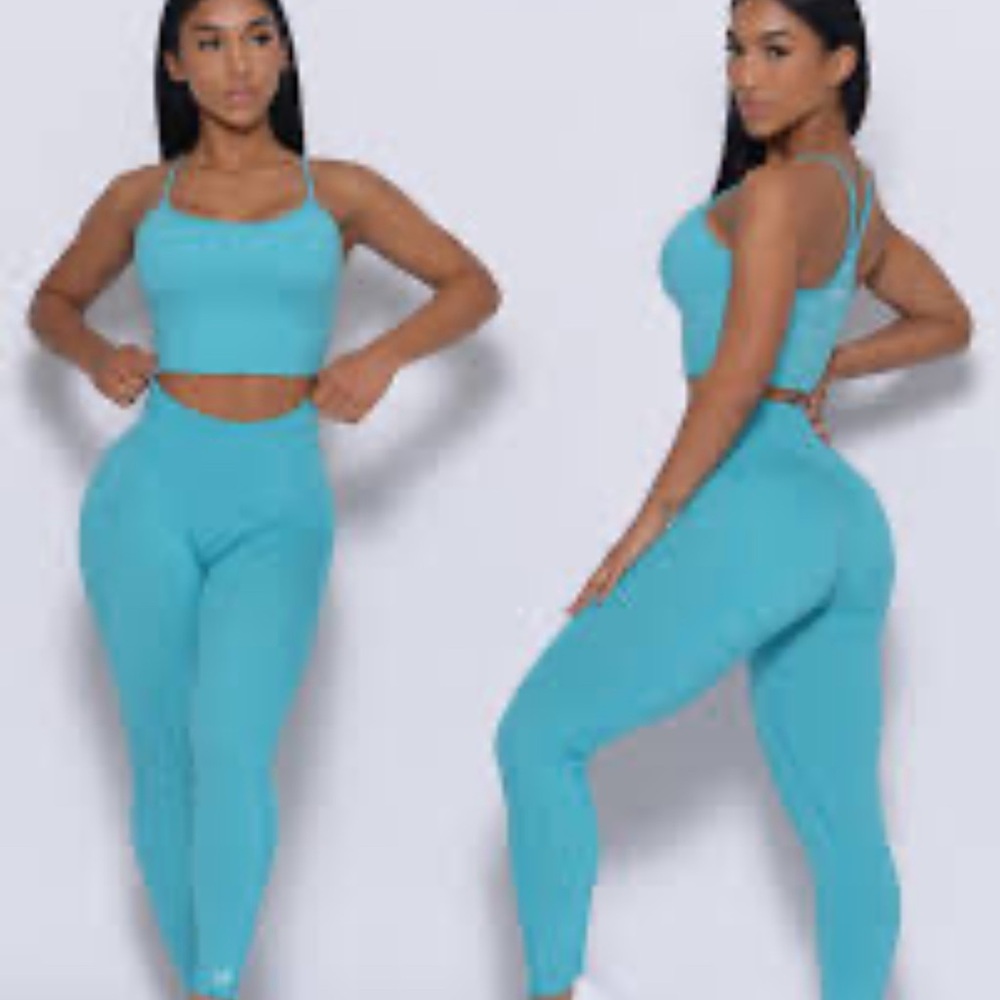 Bombshell Sportswear Blue Seamless Leggings